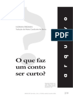 O Que Faz Um Conto Ser Curto Friedman