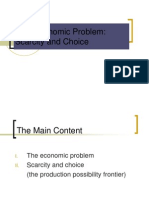 Economic Problem - Scarcity and Choice (Handwritten Notes of Scarcity and Choice)