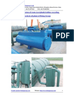 Dedusting System of Waste Tyre Plastic Rubber Recycling Pyrolysis Oil Plant of Doing Group