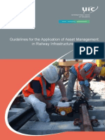 Guidelines For The Application of Asset Management in Railway Infrastructure Organisations