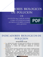 Indicadores Biologicos de Polucion 2