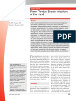 Flexor Tendon Sheath Infections