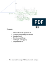 Al-Hamra Hospital Database (Patient Module)