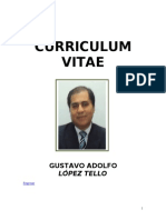 Curriculum Vitae Gustavo Adolfo López Tello - Enero - 2014