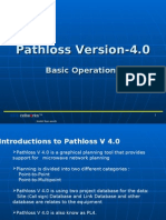 Pathloss Version-4 0 Basic Operations