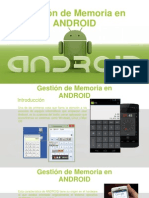 Memoria en ANDROID