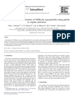 Synthesis and Characterization of NiMn2O4 Nanoparticles Using Gelatin