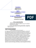 El Sujeto en Los Laberintos Del Discurso