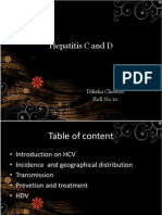 Hepatitis C and D