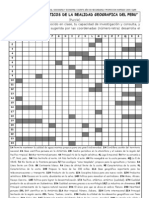 Crucigrama Influjos Geopoliticos de La Realidad Geografica Del Peru - Formato