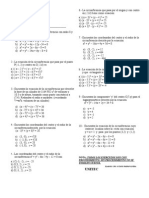 Hoja de Trabajo Mate IV Unidad 7