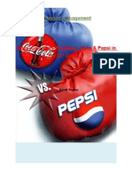 Cola Wars Continue: Coke & Pepsi in