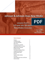 Johnson &johnson Case Study - Social Media