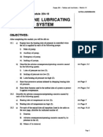 The Turbine Lubricating Oil System: Objectives