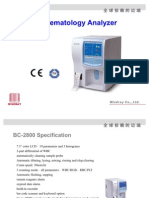 Mindray BC 2800 Training