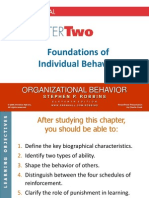 Chapter 2 Foundations of Individual Behavior (Revised)