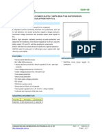 Voltage Mode PWM Power Supply With Built-In Supervisor, Protection and Regulation For Pcs