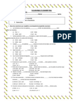 Evaluacion Mensual de Razonamiento Verbal