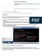 How To Setup Wireless of Edimax Camera