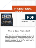 Sales Promotion Tools 