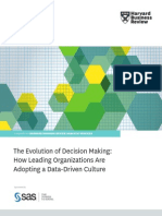 The Evolution of Decision Making: How Leading Organizations Are Adopting A Data-Driven Culture