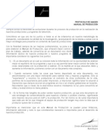 Manual de Producción