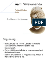 S Mi Vivekananda: Foremost Saint of Modern India