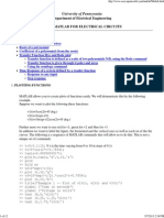 Matlab For Electric Circuits