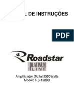 Manual de Instalação Da Roadstar 1200 PDF