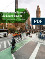 Sustainable Streets - 2013 and Beyond (NYC DOT)