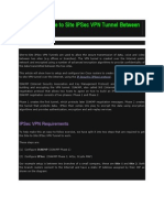 Configuring Site To Site IPSec VPN Tunnel Between Cisco Routers