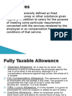 Allowances Under Income Tax Act1961