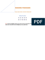 Reading Passages - Türkçe Açıklamalı Okuma Parçaları-Intermediate To Advenced (E-Kitap)