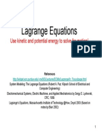 Lagrange Equation 1