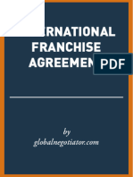 International Franchise Agreement Template