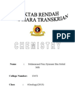 Folio Chemistry Chapter 9