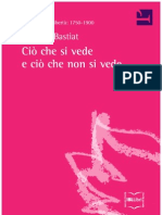 Bastiat-Ciò Che Si Vede e Ciò Che Non Si Vede