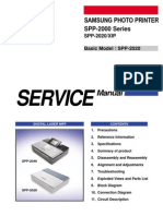 Samsung SPP 2000 and SPP 2020 XIP Service Manual