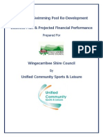 Aquatic Centre Business Plan Incl Financial Projections