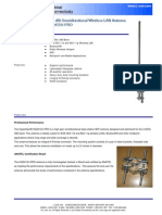 2.4 GHZ Professional 12 Dbi Omnidirectional Wireless Lan Antenna Hypergain Model: Hg2412U-Pro