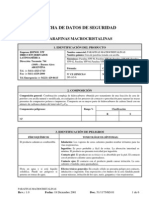 Hojas de Seguridad Macroparafina PDF