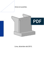 Estribos y Neopreno de Un Puente