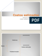 Costos Estimadoss