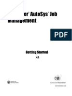 Autosys Job Management - Getting Started