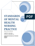 Standards of Psychiatric Mental Health Nursing