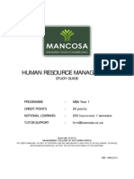 MBA Hrhuman Resource Management MR Yasin PDF