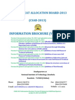 Information Brochure IX (25.07.2013)