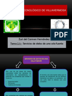 Sistemas de Datos de Una Sola Fuente
