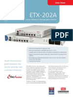 ETX-202A: Carrier Ethernet Demarcation Device