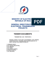 Ministry of Electricity Republic of Iraq General Directorate of Electrical Transmission Projects